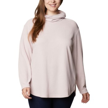 Columbia Sweater Dames, Pine Street Split Cowl Neck Plus Size Roze, 28OBJCSAN